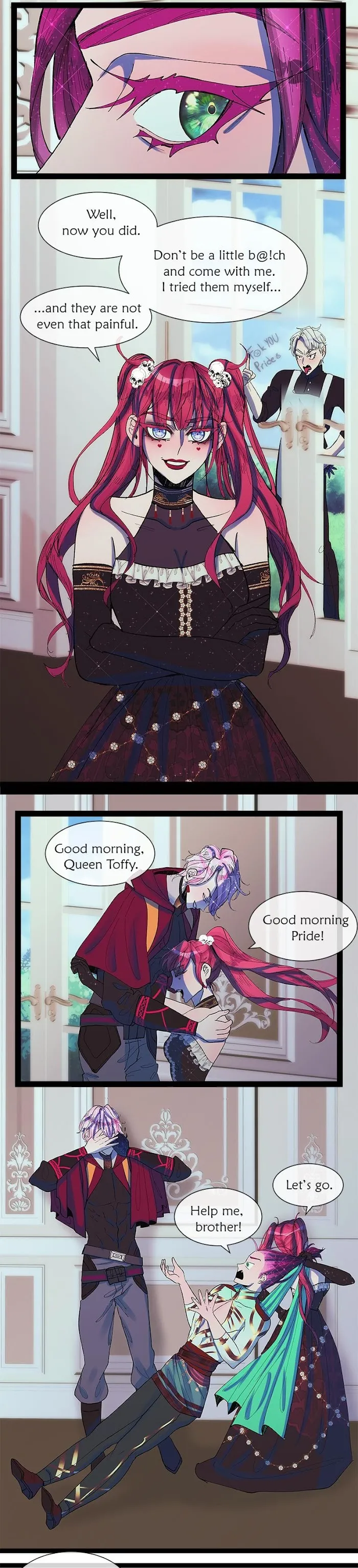 Reincarnated As The Omega Villain In a BL Novel - Chapter 19.1 Page 5