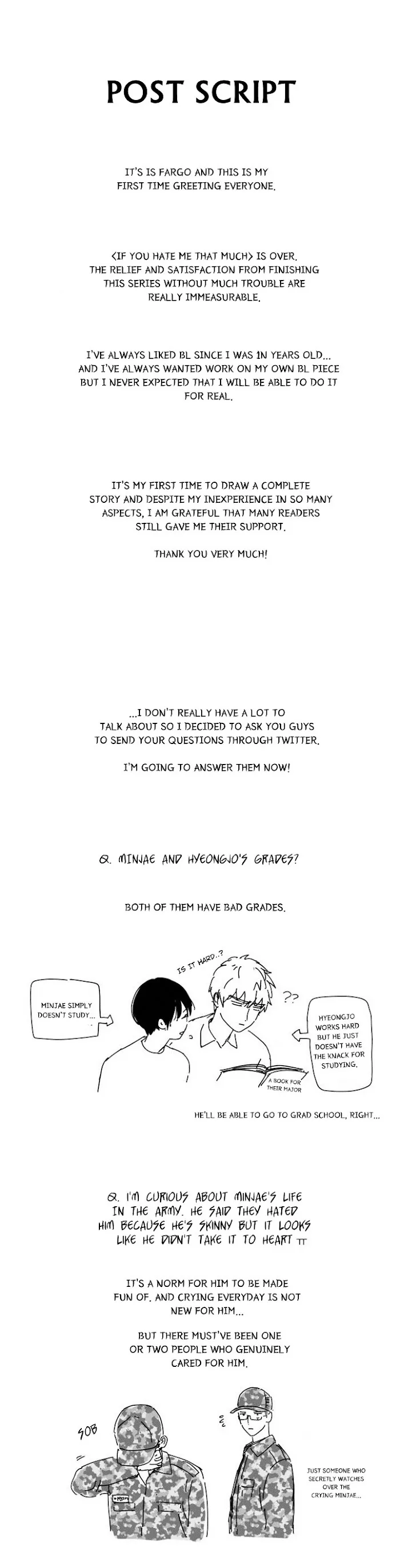If You Hate Me That Much - Chapter 18.5 Page 1