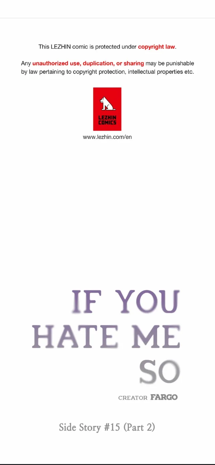 If You Hate Me That Much - Chapter 45 Page 1