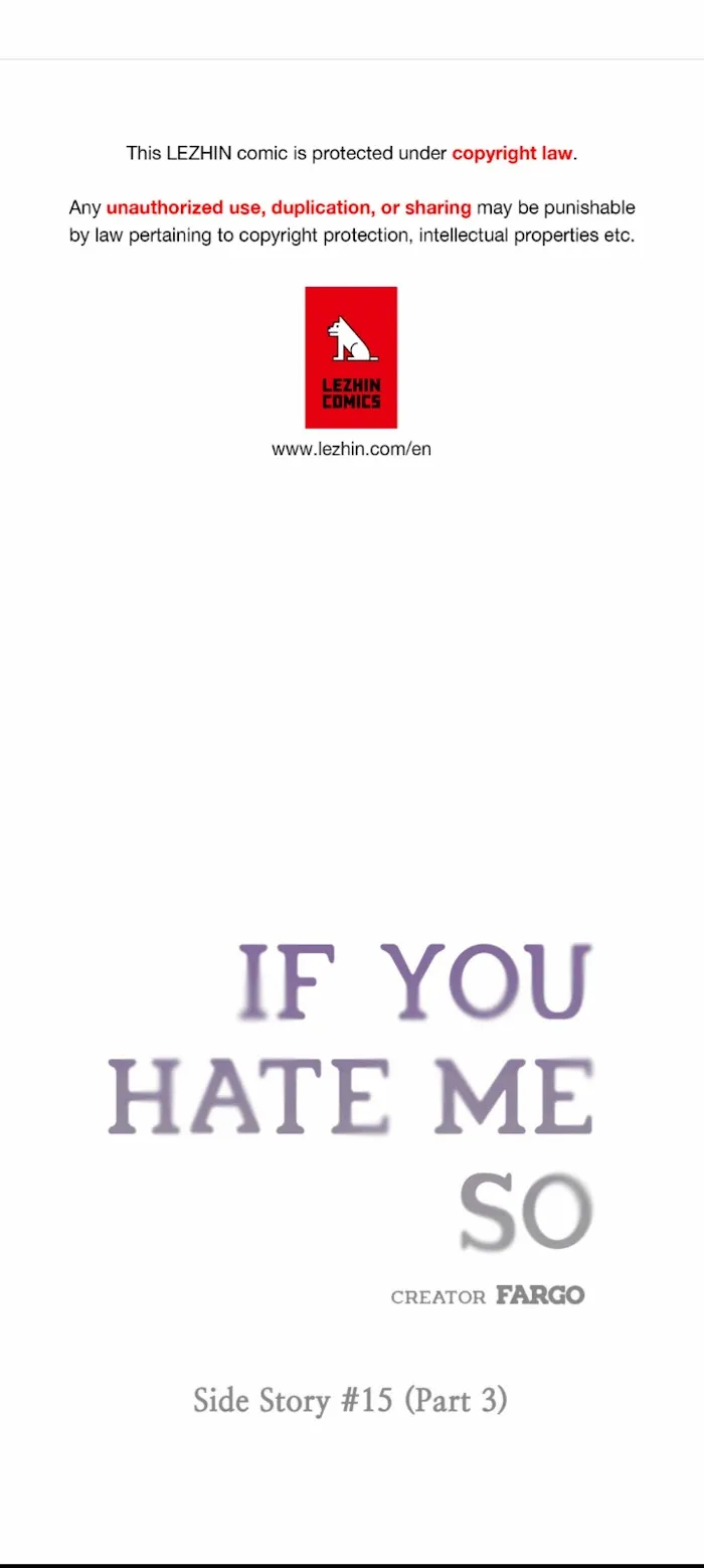 If You Hate Me That Much - Chapter 46 Page 1