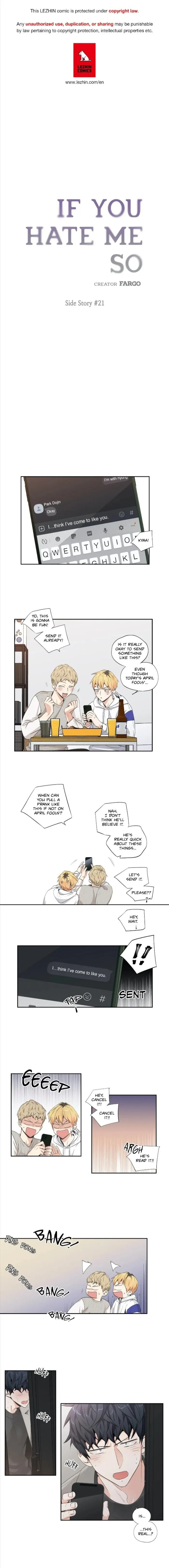 If You Hate Me That Much - Chapter 53 Page 1