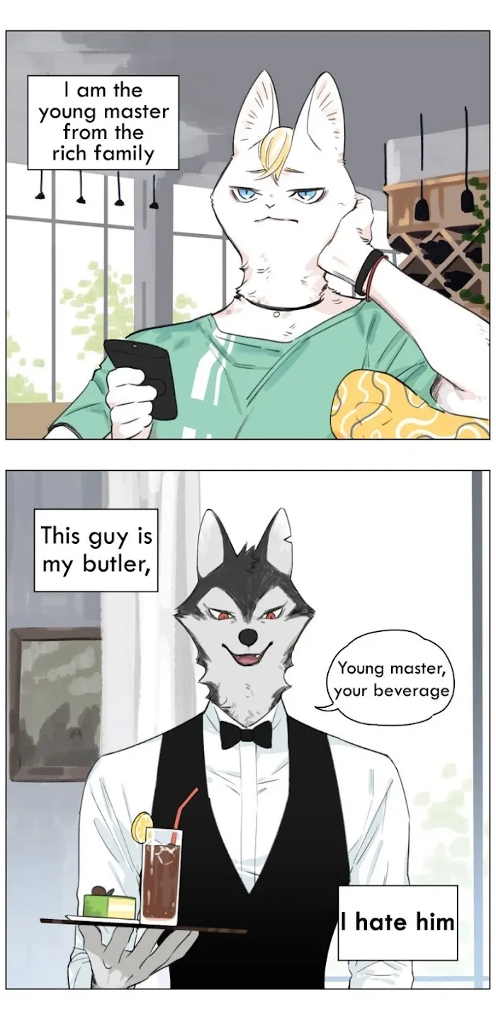 Wolf Butler And His Cat Master - Chapter 1 Page 1