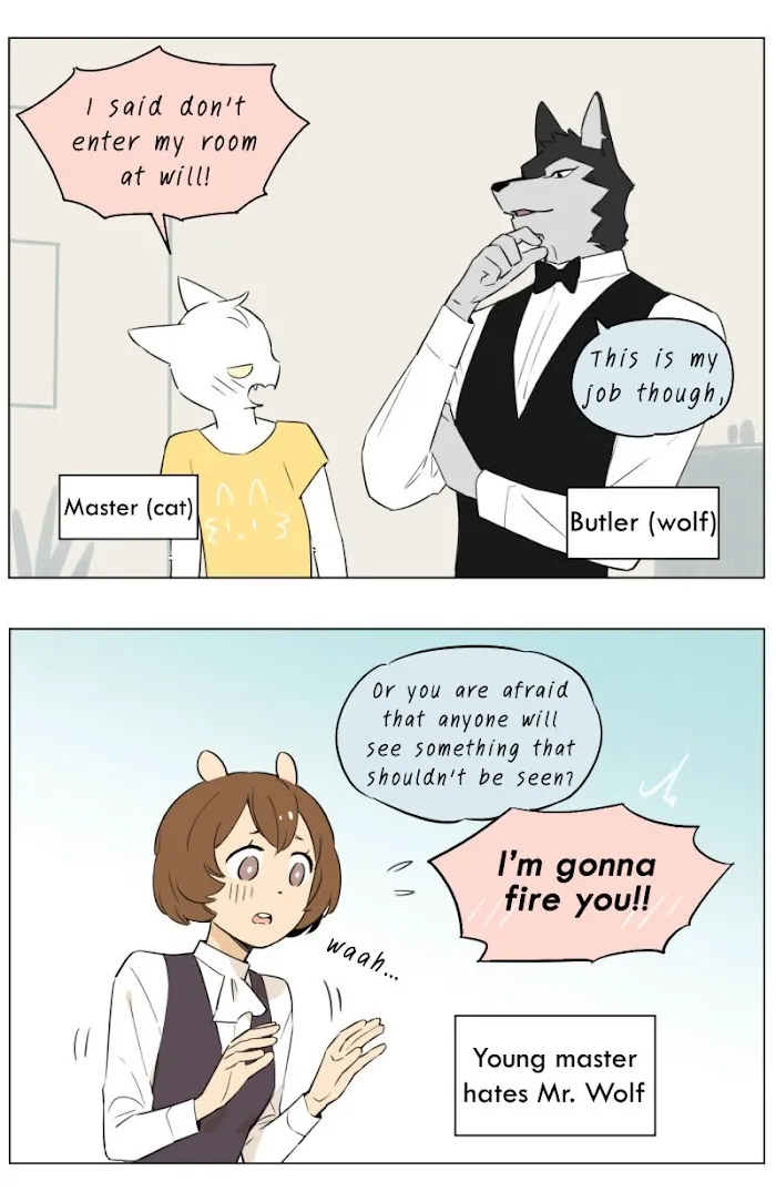 Wolf Butler And His Cat Master - Chapter 11 Page 2