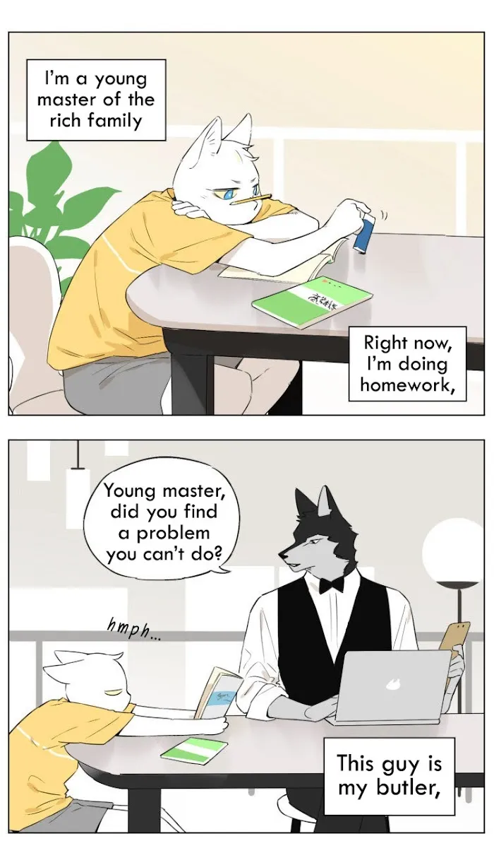 Wolf Butler And His Cat Master - Chapter 12 Page 1