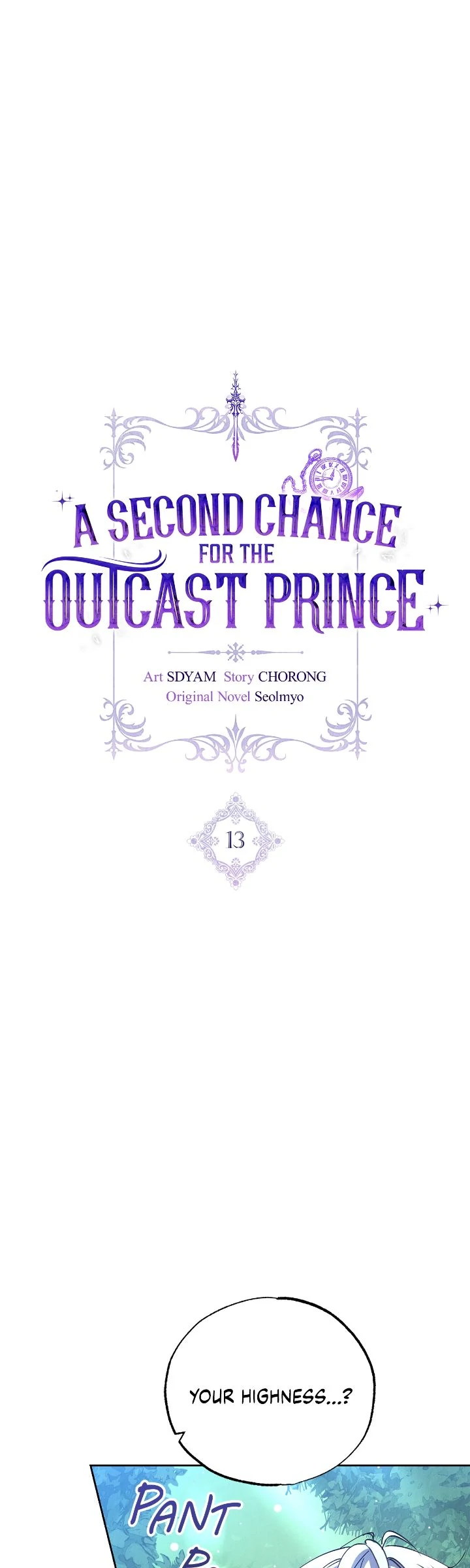 A Second Chance For The Outcast Prince - Chapter 13 Page 1