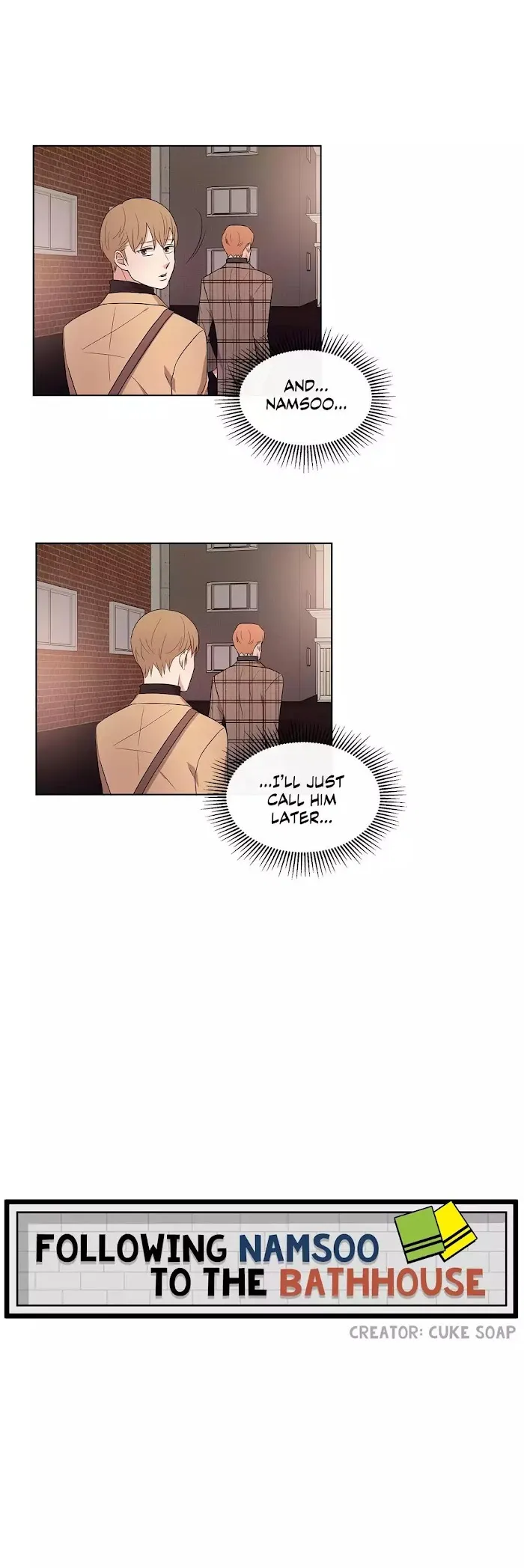 Following Namsoo To The Bathhouse - Chapter 34 Page 1