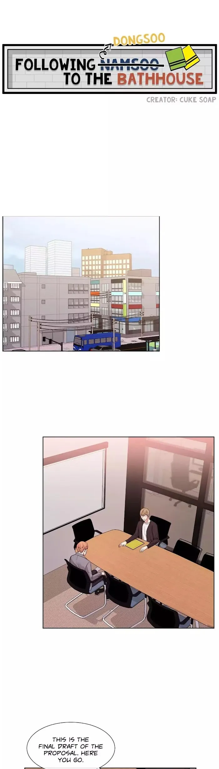 Following Namsoo To The Bathhouse - Chapter 38 Page 1