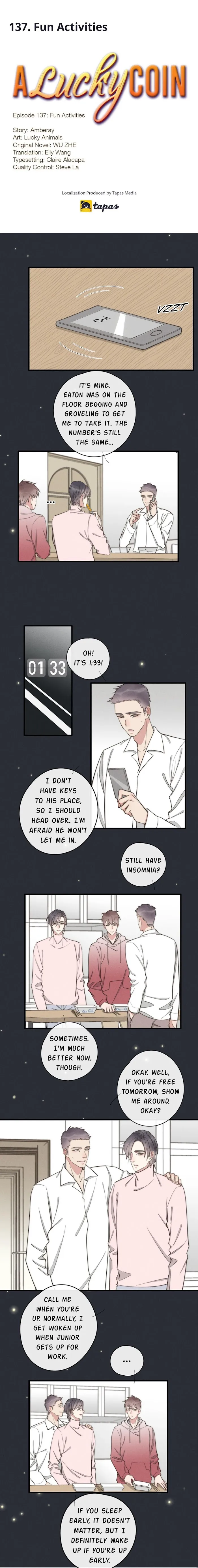 A Lucky Coin - Chapter 137 Page 1