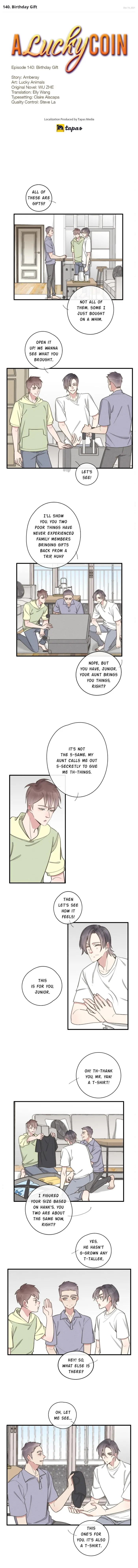 A Lucky Coin - Chapter 140 Page 1