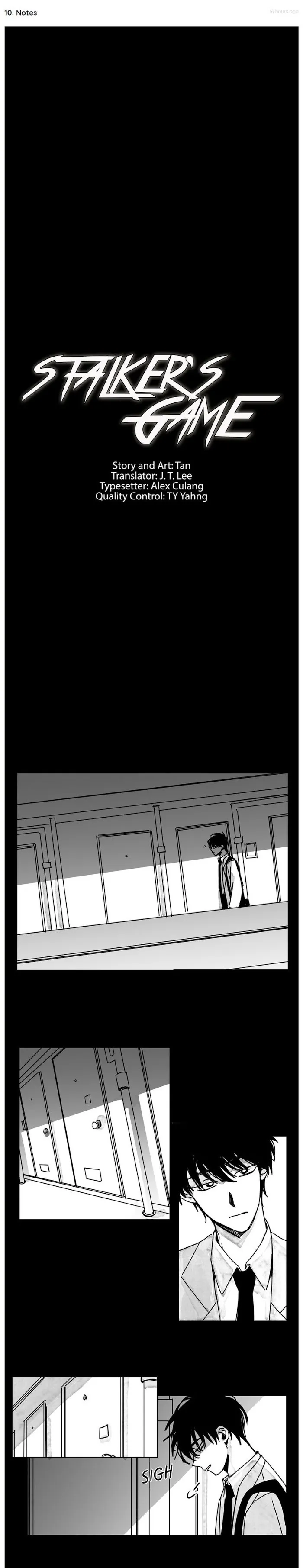 Stalker’s Game - Chapter 10 Page 1