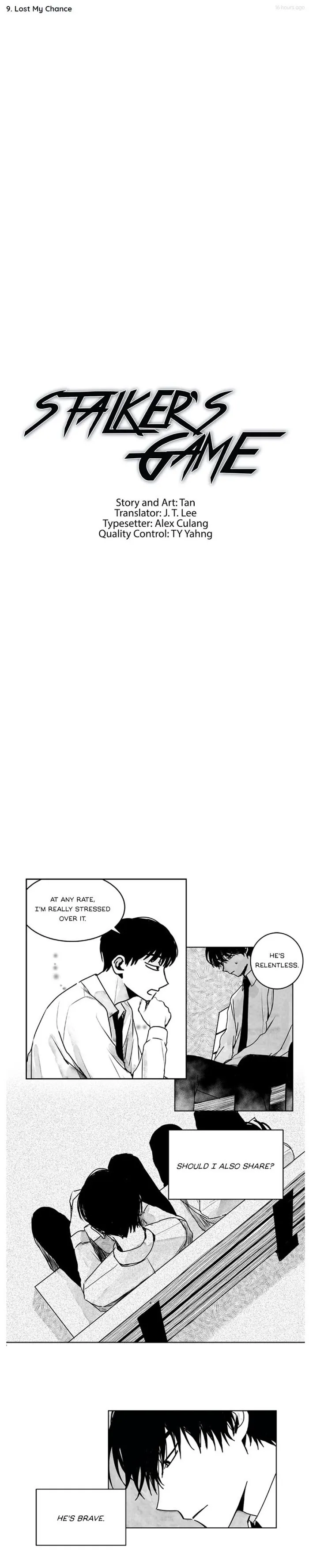 Stalker’s Game - Chapter 9 Page 1