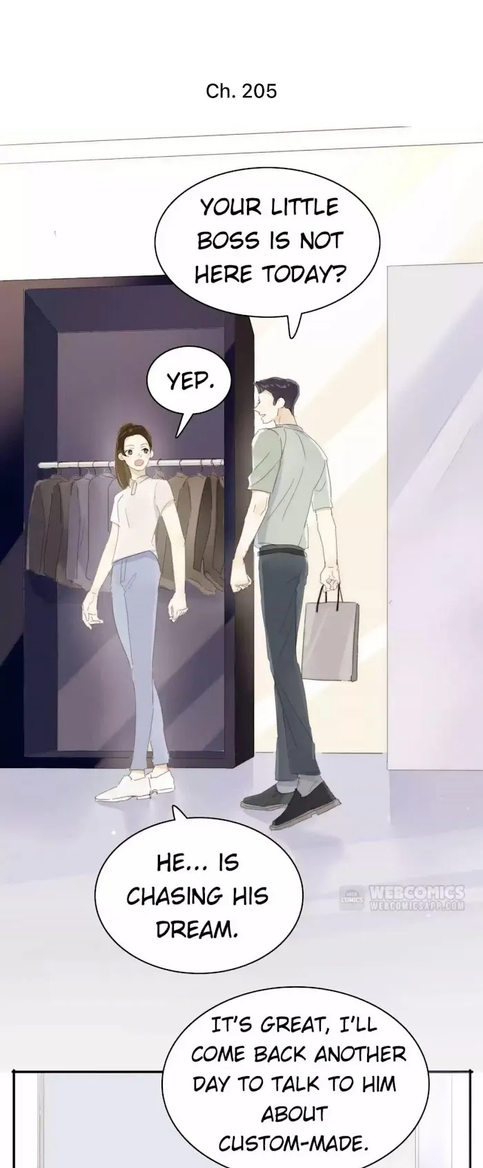 Men’s Wear Store and Her Royal Highness - Chapter 205 Page 1