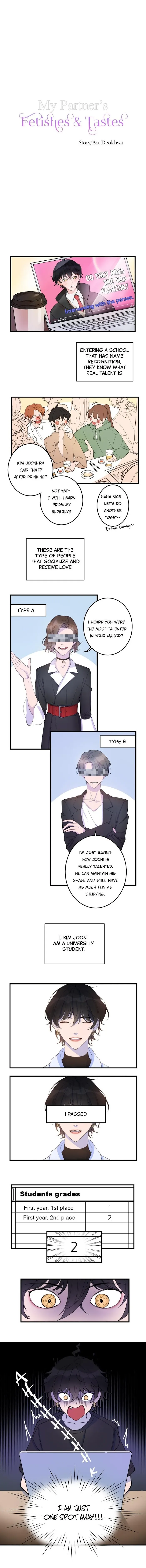 My Partner’s Tastes And Fetishes - Chapter 1 Page 2