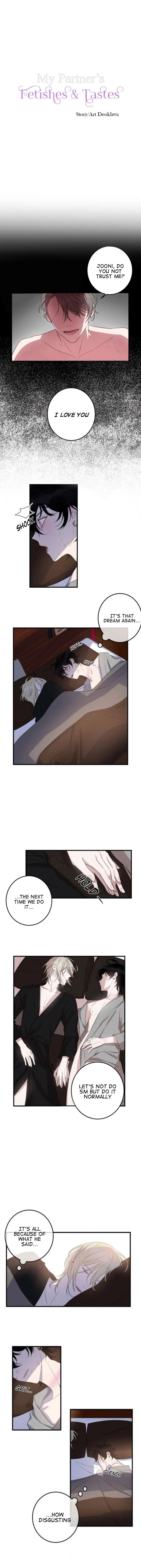 My Partner’s Tastes And Fetishes - Chapter 15 Page 1