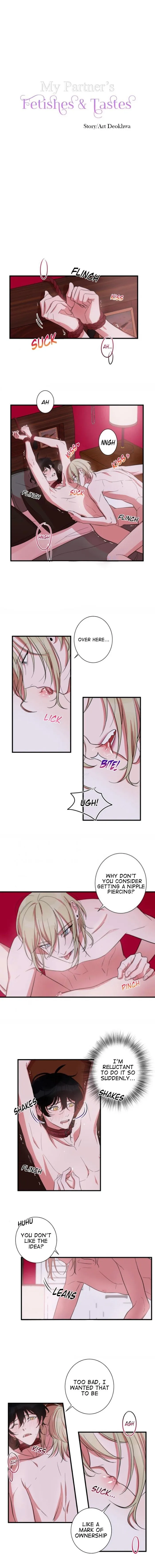 My Partner’s Tastes And Fetishes - Chapter 17 Page 1