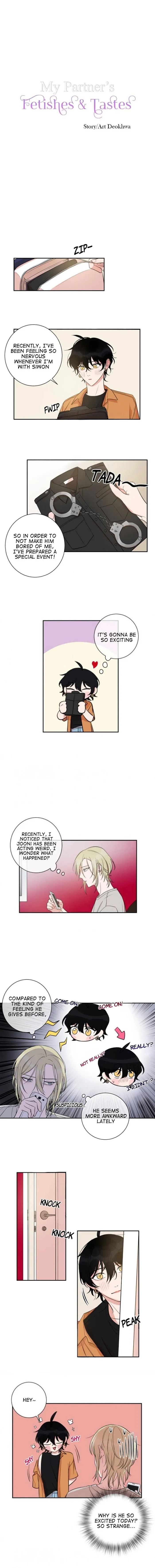 My Partner’s Tastes And Fetishes - Chapter 20 Page 1
