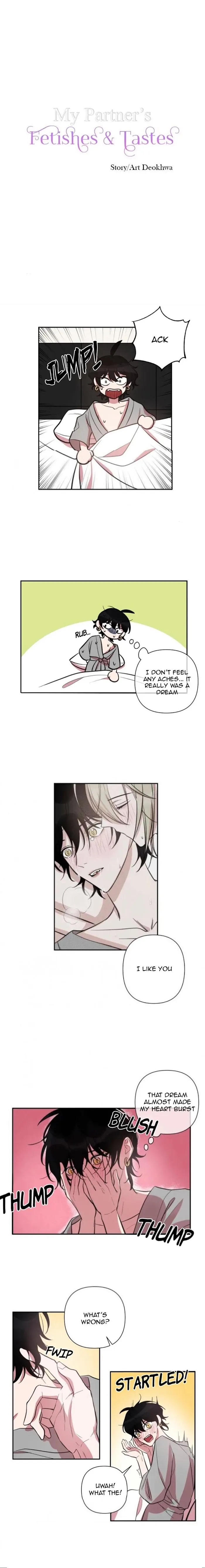 My Partner’s Tastes And Fetishes - Chapter 27 Page 1