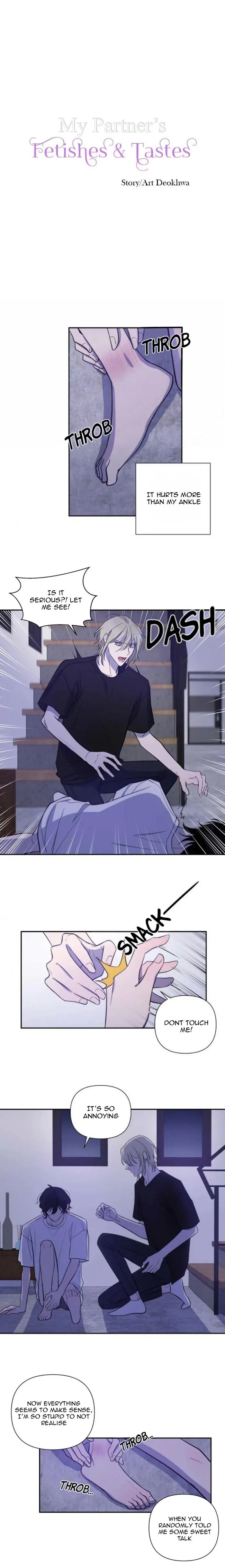 My Partner’s Tastes And Fetishes - Chapter 34 Page 1
