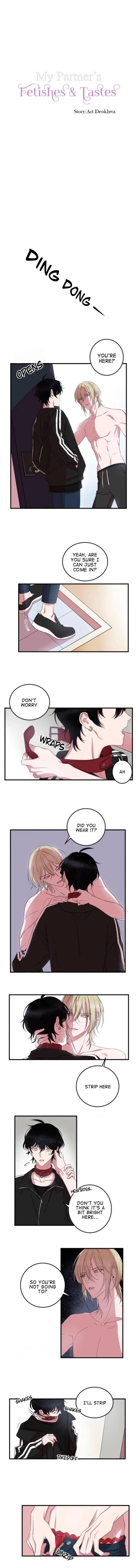 My Partner’s Tastes And Fetishes - Chapter 7 Page 1