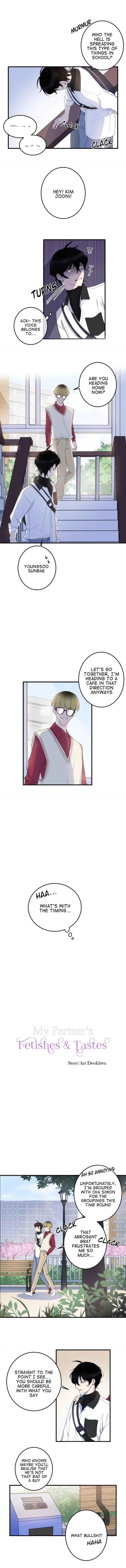 My Partner’s Tastes And Fetishes - Chapter 9 Page 1
