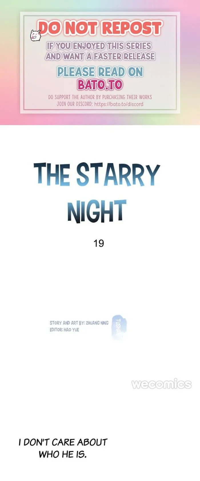 Starry Night - Chapter 20 Page 1