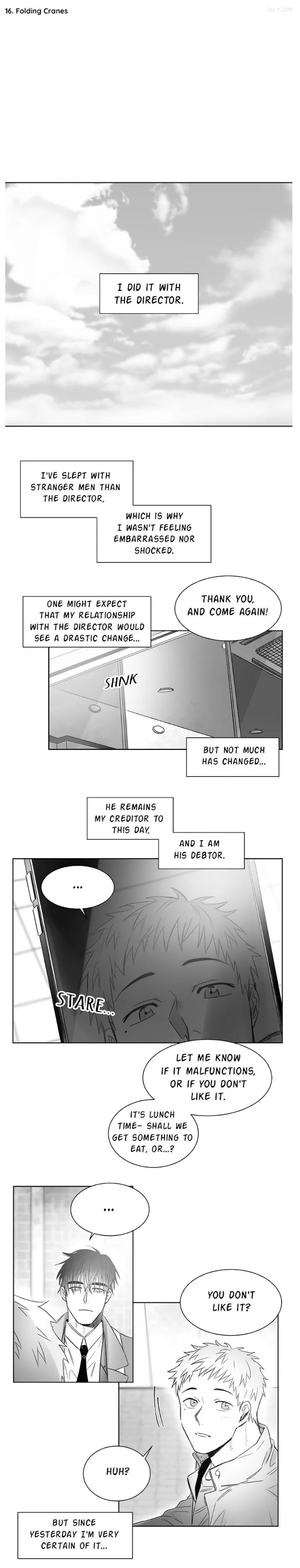 A Thousand Cranes - Chapter 16 Page 1