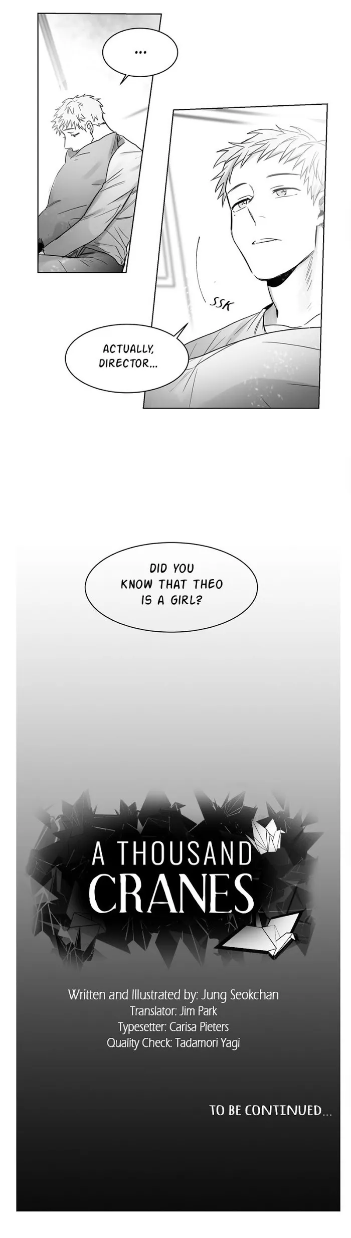 A Thousand Cranes - Chapter 26 Page 11