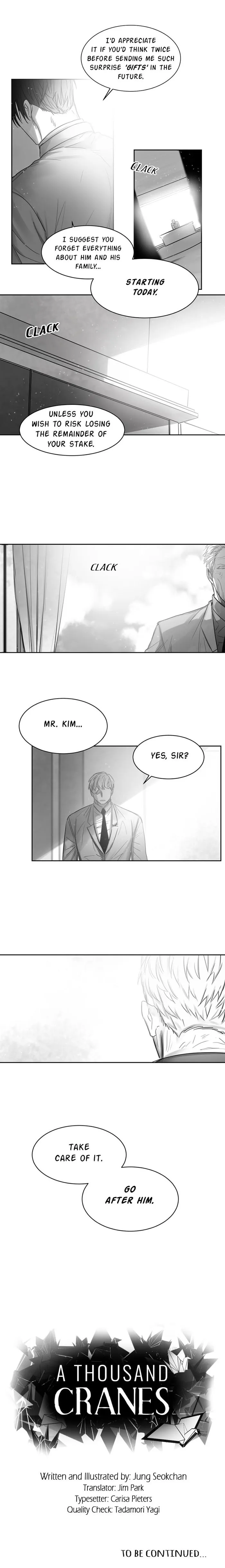 A Thousand Cranes - Chapter 28 Page 12