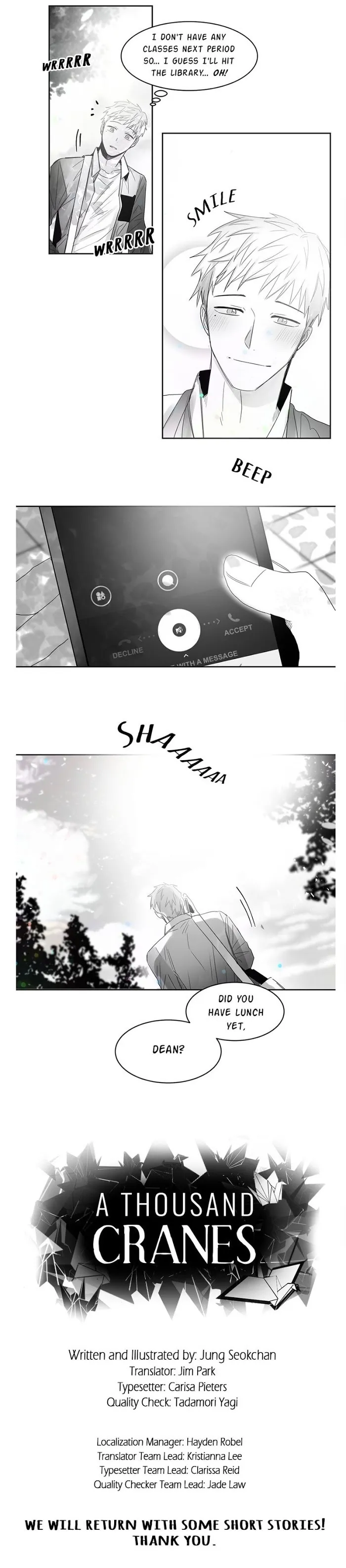 A Thousand Cranes - Chapter 35 Page 3