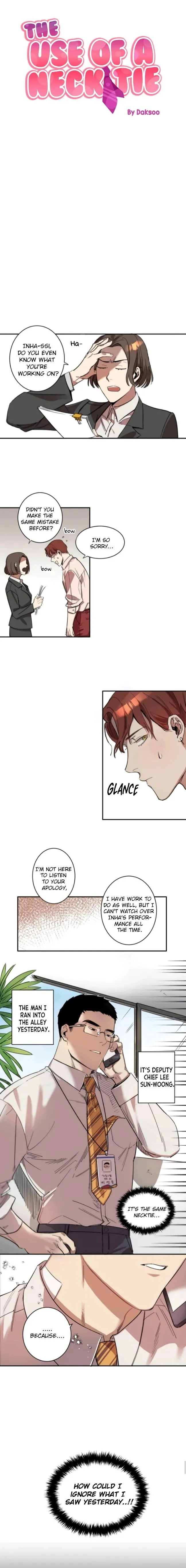 The Use Of A Necktie - Chapter 1 Page 4