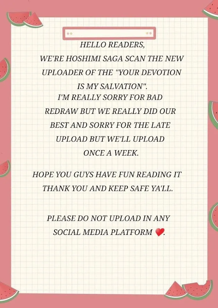 Your Devotion is My Salvation - Chapter 9 Page 1