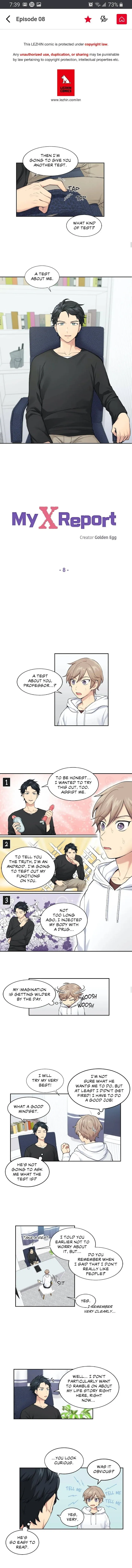 My X Report - Chapter 8 Page 1