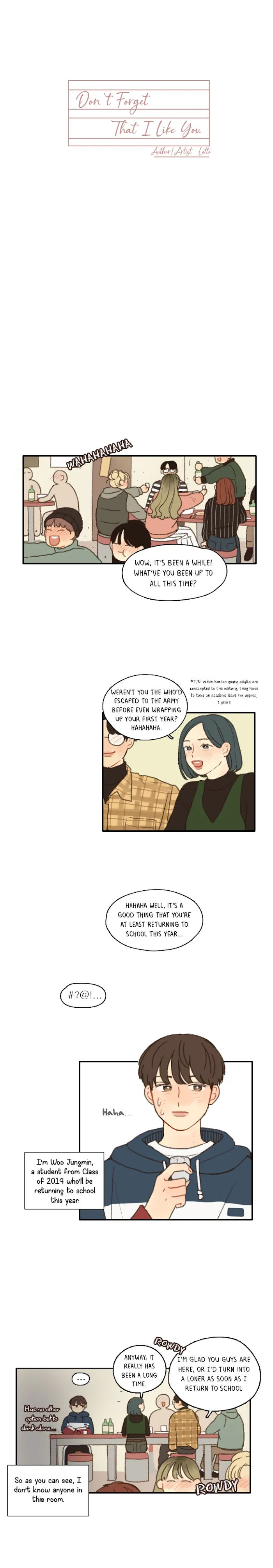 Don’t Forget That You Like Me - Chapter 1 Page 3