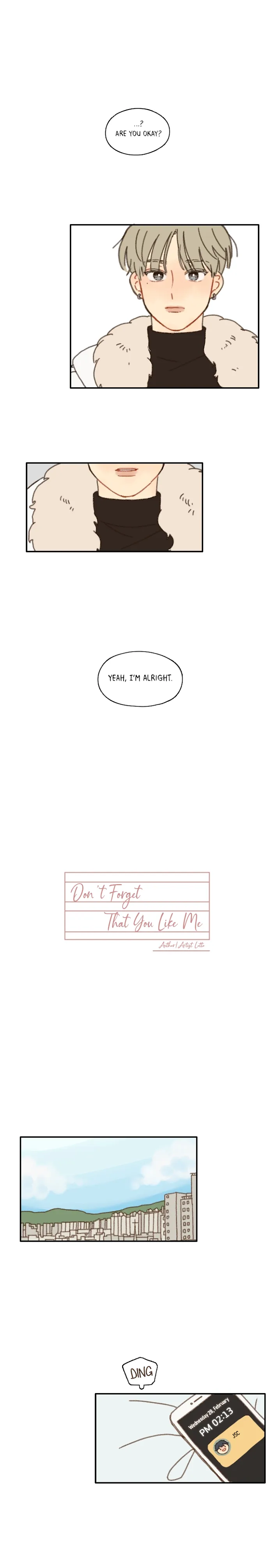 Don’t Forget That You Like Me - Chapter 2 Page 2