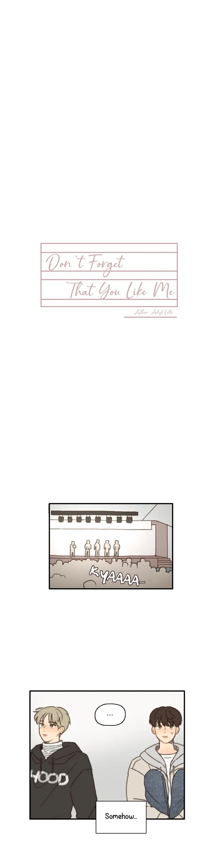 Don’t Forget That You Like Me - Chapter 8 Page 3