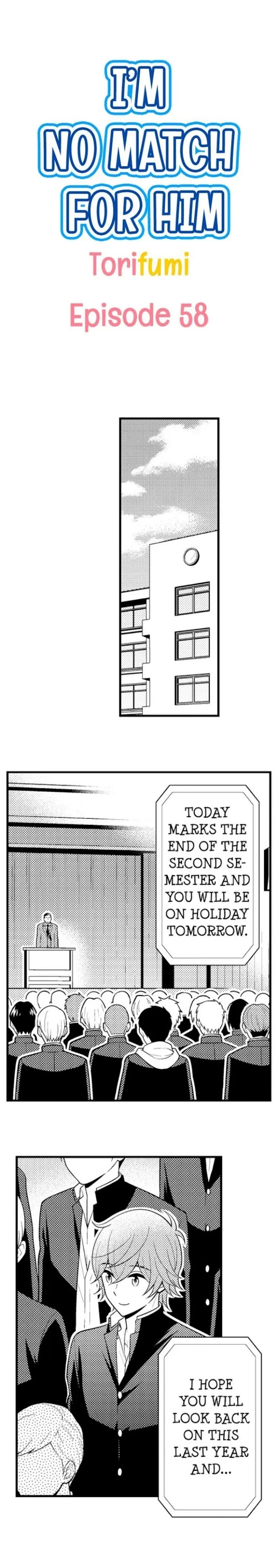 I’m No Match For Him - Chapter 58 Page 1