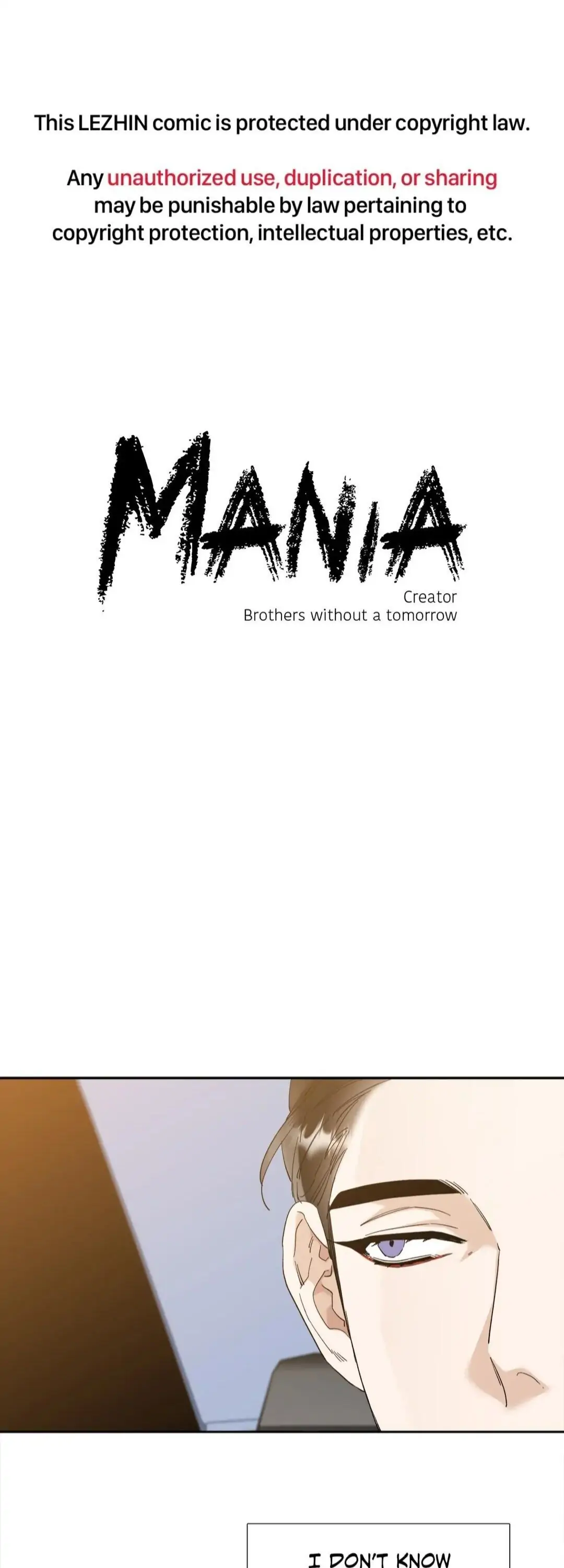 Mania (Official) - Chapter 42 Page 1