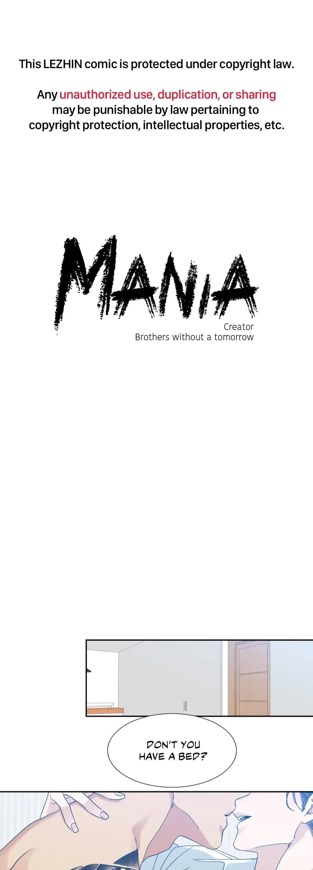 Mania (Official) - Chapter 46 Page 1