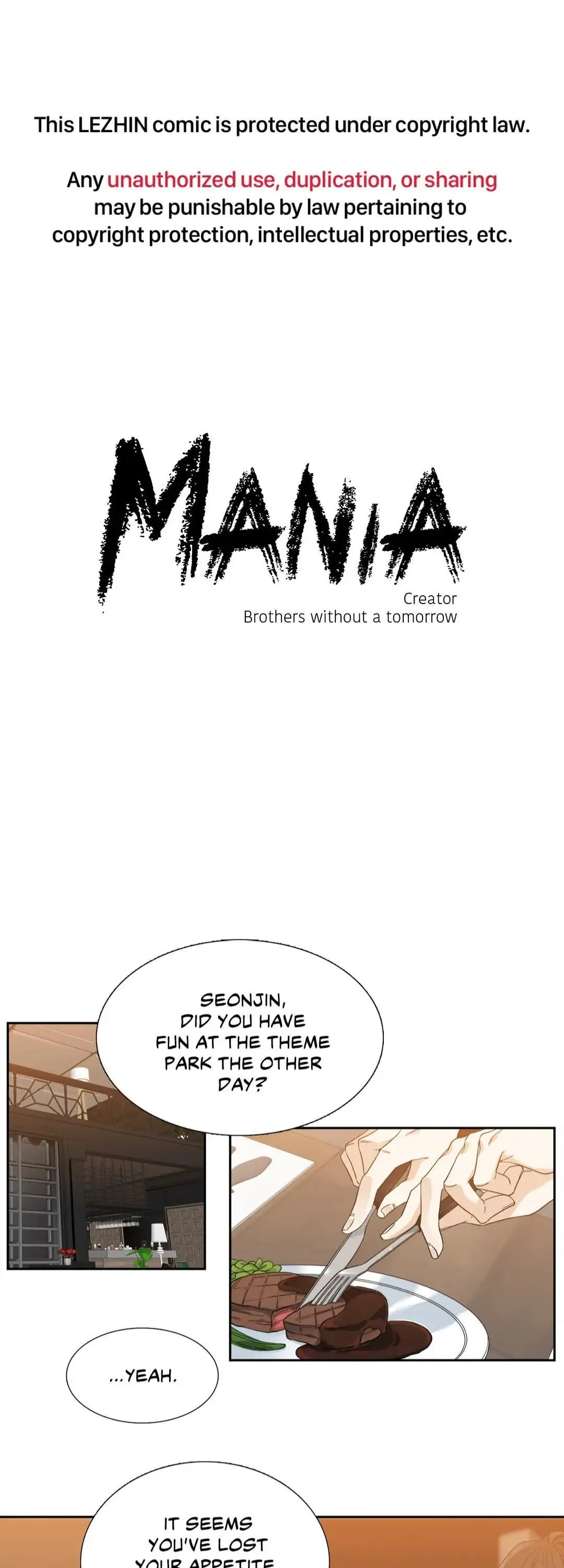 Mania (Official) - Chapter 47 Page 1