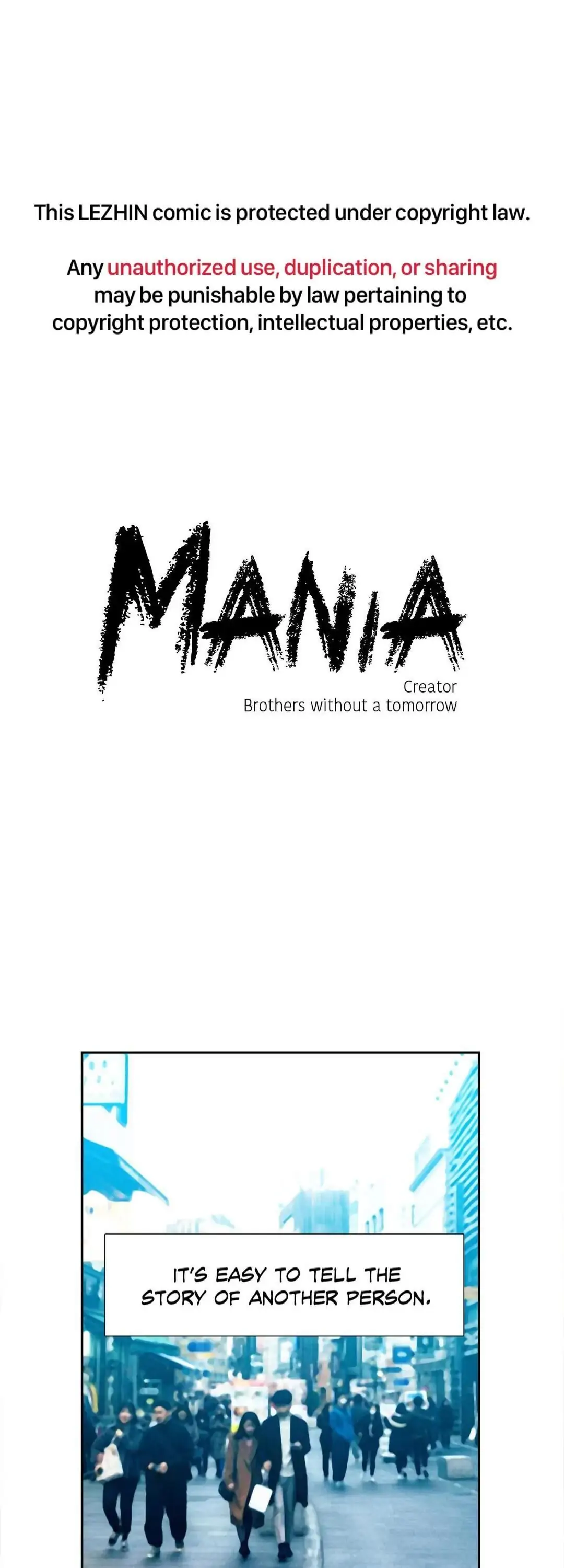 Mania (Official) - Chapter 53 Page 1