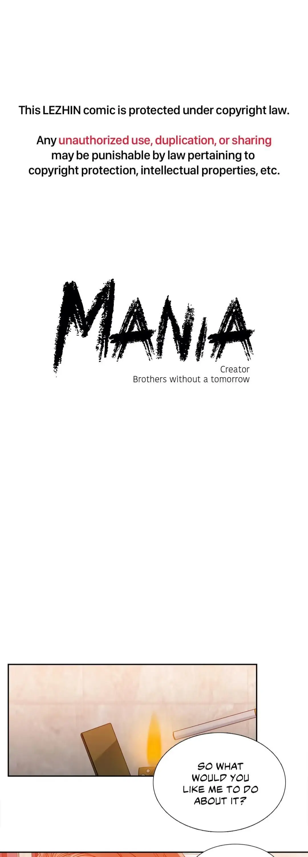 Mania (Official) - Chapter 54 Page 1