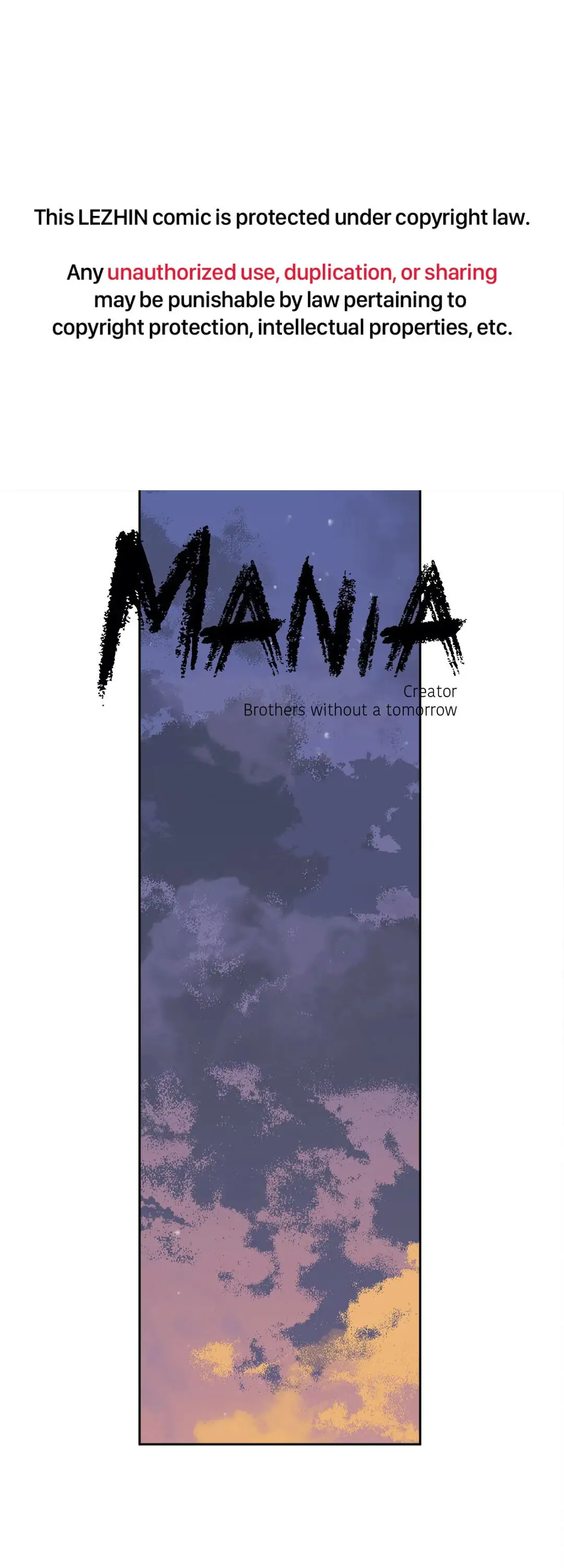 Mania (Official) - Chapter 58 Page 1