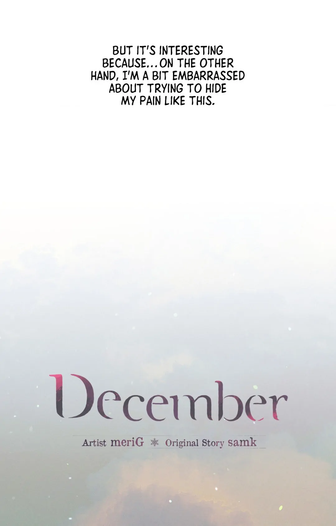 December 〘Official〙 - Chapter 30 Page 29