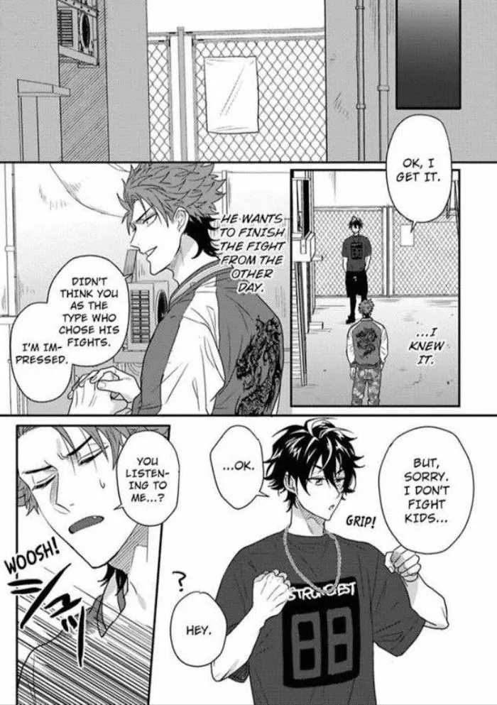 Baby Face Monster Manji Motobancho no Oredaga Kusogaki ni Ketsu wo Nerawareteiru - Chapter 1 Page 26