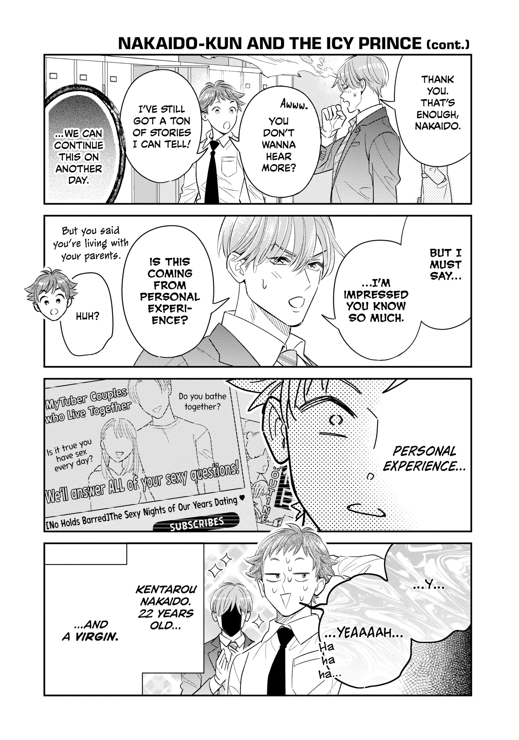 The Dashing Zaddy and His Icy Protégé - Chapter 12.5 Page 8