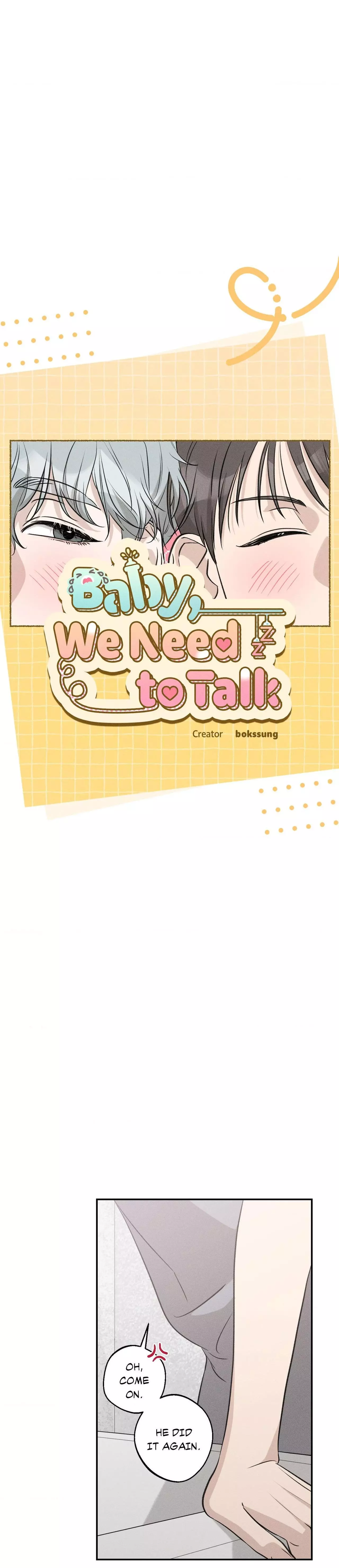 Baby, We Need to Talk - Chapter 8 Page 14