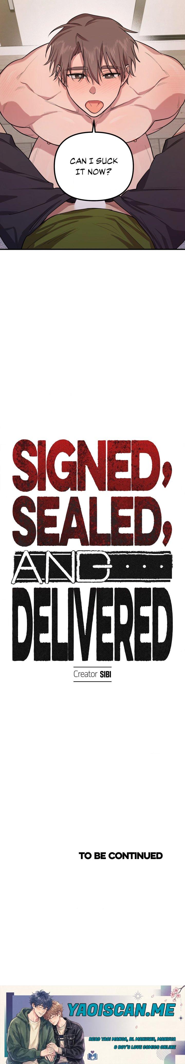 Signed, Sealed, and Delivered - Chapter 10 Page 17