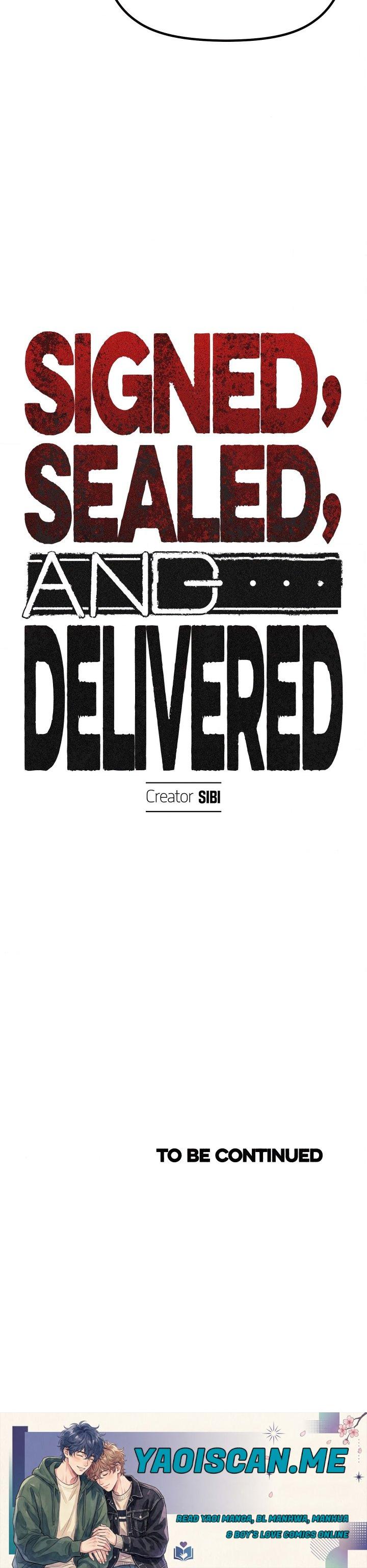 Signed, Sealed, and Delivered - Chapter 15 Page 21
