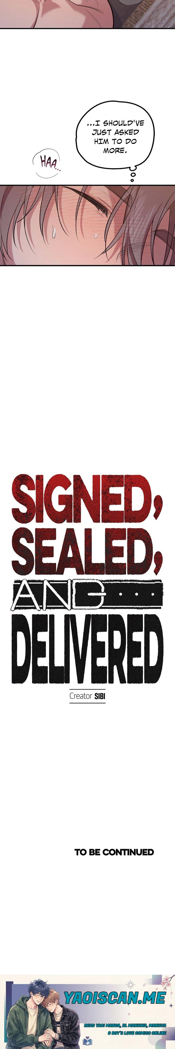 Signed, Sealed, and Delivered - Chapter 9 Page 16