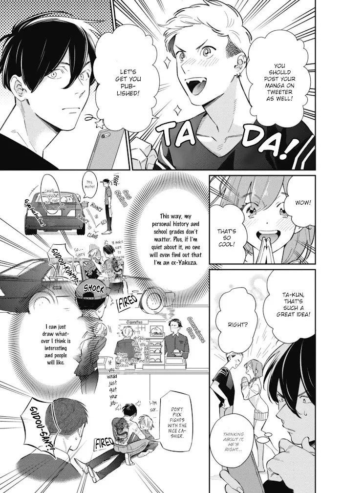 Moto Yakuza Ga Bl Sakka Ni Nattarashii - Chapter 1 Page 18